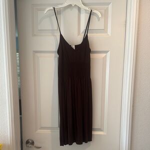 Red Sleeveless Spaghetti Strap Sundress